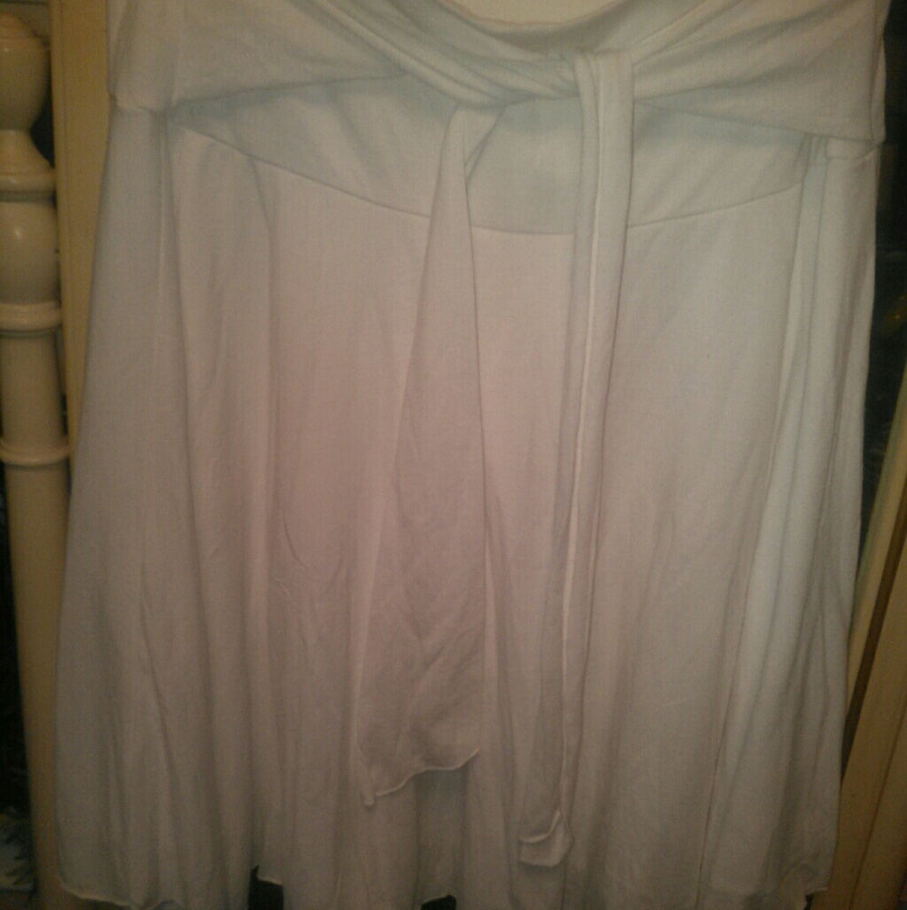 No Boundaries white cotton skirt Sz L